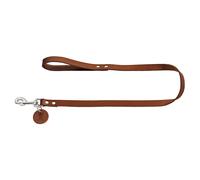 Hunter Guinzaglio Aalborg Cognac In Pelle Di Manzo Per Cani - Qualità Premium