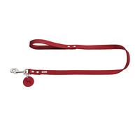 Hunter Guinzaglio Aalborg Rosso IN Vacchetta per Cani, Made IN Germany