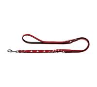 Hunter Guinzaglio Cane Regolabile Swiss Rosso/Nero, Varie Misure, Nuovo