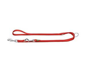 HUNTER Guinzaglio da Passeggio Regolabile 25/200Nylon Rosso