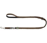 Hunter Guinzaglio da Passeggio Regolabile Hilo Marrone Riflettente 15/200