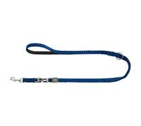 Hunter Guinzaglio Hilo Regolabile Blu 3D-Mesh Per Cane Leggero E Riflettente