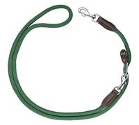 HUNTER Guinzaglio per cani Freestyle, colore verde scuro, lunghezza regolabile, robusta e maneggevole, resistente alle intemperie e facile da pulire, perfetto per tutti i giorni e allenamento