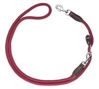HUNTER Guinzaglio per cani Freestyle Vario, colore bordeaux, lunghezza regolabile, resistente e maneggevole, resistente alle intemperie e facile da pulire, perfetto per tutti i giorni e allenamento