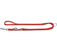 Hunter - Adjustable Nylon V Leash - Guinzagli per cani Länge max. 200 cm - Breite 2,5 cm rosso