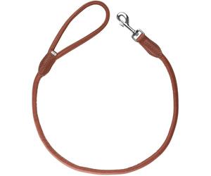 HUNTER Guinzaglio per Cani Round & Soft Canadian UP, Colore: Cognac, Morbida Pelle Morbida, Cinghia da Polso Arrotondata, sostenibile, Made in Germany, Dimensioni: 10/100