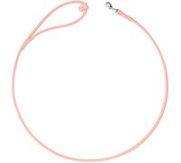 HUNTER Guinzaglio per Cani Soho Round Mini, Colore Rosa Chiaro, Pelle di Vacchetta, Morbido e Flessibile, Leggero e Robusto, per Cani di Piccola Taglia e Cuccioli, Prodotto in Germania, Misura 6/140