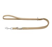 HUNTER Guinzaglio Regolabile Amalfi, Colore Beige, Vegano, in Similpelle Effetto Nappa, Regolabile in 3 Posizioni, Morbido, Facile da Pulire, Colore Brillante, Made in Germany, Dimensioni: 20/200