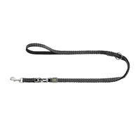 Hunter Guinzaglio Regolabile Hilo Antracite Per Cani, 3-Fasce Regolabile