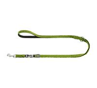 Hunter Guinzaglio Regolabile Hilo Lime 3D-Mesh Per Cani, Riflettente