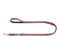 HUNTER Guinzaglio regolabile per cani Hilo, colore rosa antico, leggero tessuto a rete 3D, in nylon, regolabile in tre posizioni, ad asciugatura rapida, resistente alle intemperie, misura 15/200