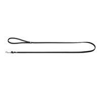 HUNTER H-62215 Guinzaglio in Nappa Petit 8/140 Nickel-Plated, Taglia Unica, Nero