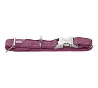 HUNTER Halsung Sofia - Strong in alluminio, colore: lampone, effetto nappa, regolabile, con chiusura a scatto in alluminio, colori brillanti, made in Germany, taglia M