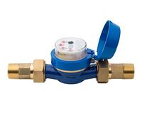 Hunter HC100FLOW Hydrawise 1" HC Flow Meter Irrigazione Sensore, Blu