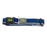 HUNTER - Hilo Collare Vario Basic M Blue Collar 33-50Cm
