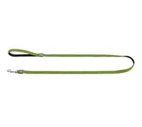 HUNTER Hilo, Guinzaglio per cani, colore lime, con cinturino da polso, materiale leggero in rete 3D, ad asciugatura rapida, resistente alle intemperie, facile da pulire, ideale per città e allenamento