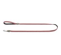 HUNTER Hilo, Guinzaglio per cani, colore rosa antico, con cinturino da polso, materiale leggero in rete 3D, ad asciugatura rapida, resistente alle intemperie, facile da pulire, ideale per città e