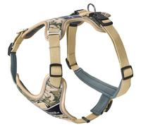 Hunter Imbracatura DIVO mimetica, colore beige, ergonomica, regolabile in 5 posizioni, con fibbie in alluminio, imbottitura traspirante, 3M Scotchlite riflettente, taglia: L-XL