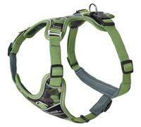HUNTER Imbracatura DIVO mimetica, colore verde, ergonomica, regolabile in 5 posizioni, con fibbie in alluminio, imbottitura traspirante, 3M Scotchlite riflettente, taglia: S-M