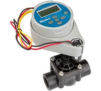 Hunter Industries NODE100VALVE Hunter Node Controller batteria a 1 stazione con solenoide di irrigazione valvola, grigio