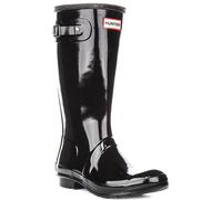 Hunter Junior Originale da Infilare Impermeabile Welly Bambini Stivali Neri 3 -