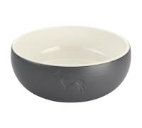 Hunter Keramik-Napf Lund Grigio per Cani, Sicuro Supporto, Facile da Pulire