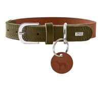 HUNTER LEMVIG, Collare per Cani in Pelle, Resistente e Resistente, Confortevole, Elegante e alla Moda, Prodotto in Germania, Taglia 55