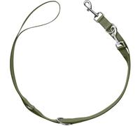 Hunter London Guinzaglio per cani, 3 regolazioni, morbido poliestere, resistente, facile da pulire, asciugatura rapida, ideale per quotidianità e passeggiate, verde oliva, taglia: 10/200