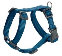 Hunter London Vario Rapid Pettorina per cani regolabile in 4 posizioni, in poliestere resistente, chiusura di sicurezza, morbida e ad asciugatura rapida, blu scuro, taglia: XXS/1