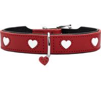 HUNTER Collare Love colore rosso/nero, taglia 32