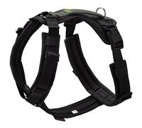 Hunter - Maldon 3.0 - Imbracatura per cani S/M - Hals 46 - 82 cm, Bauch 47 - 69 nero/grigio