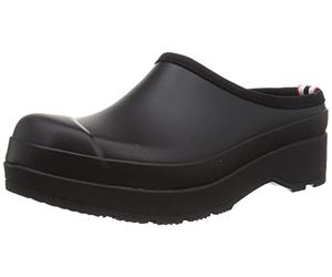 Hunter Mens Original Play Clog - Zoccoli, Schwarz,