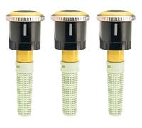 .Hunter MP 3000 rotater per bocchetta universale, Giallo, portata da 6,7 a 9,1 m, 3 pezzi, Gamma der beregnung - 210 - 270 gradi