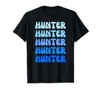 Hunter Name Minimalist Design Maglietta