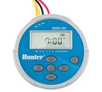 Hunter Node-100-LS - Timer irrigatore a batteria, impermeabile, per valvole, per esterni, facile da installare, nessun cablaggio necessario per sistemi a goccia o remoti (solenoide CC non incluso)