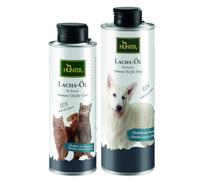 HUNTER Olio di Salmone per Gatti, Naturale e Fresco, da Allevamento sostenibile, con Omega-3, vitamine A e D, antiossidanti, supplemento Barf per Pelo, Pelle, Cuore e Sistema immunitario, 250 ml