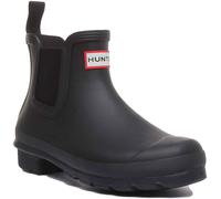 HUNTER Orig W Chelsea Originale Donna Stivali Chelsea IN Nero Taglia UK 2- 9