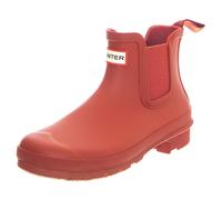 Hunter original chelsea boot military red