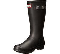 Hunter - Original Kids Wellington Boots, Stivali per bambini e ragazzi, Nero, 35/36 EU