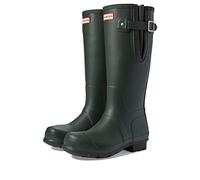 HUNTER Mens Original Side Adjustable, Stivali in Gomma Donna, Verde Oliva Scuro, 42 EU