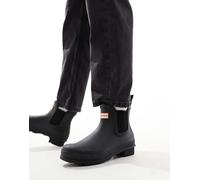 Hunter Original - Stivaletti Chelsea da pioggia nero opaco 43