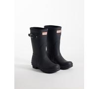 Hunter Original stivali da pioggia corti neri-Nero 42