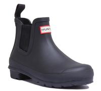 Hunter Originale Chelsea Donna Gomma Pioggia Stivali IN Nero Taglia UK 3 - 8