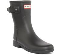 HUNTER Originale Refined Corto Slim Fit Caviglia Stivali da Donna Nero UK 3 - 8