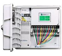 Hunter PHC2401 - Controller a 24 stazioni, Colore: Bianco, 23 x 25 x 10 cm | Controllo automatico di irrigazione multicircolare, 24 stazioni, bianco