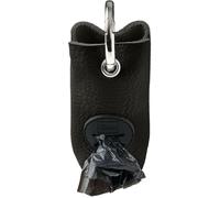 Hunter Porta Sacchetti Igienici Yuna in Pelle Nero