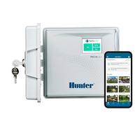 Hunter PRO-HC600 - Regolatore intelligente per irrigazione WiFi, timer a 6 zone per interni ed esterni, compatibile con app Hydrawise, pianificazione basata sulle condizioni meteorologiche, sensore di