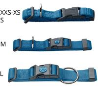 Hunter PROMO FINE SERIE !!! Collare per Cani London VB Azzurro 30-46/M