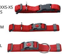 Hunter PROMO FINE SERIE !!! Collare per Cani London VB Rosso 24-36/S