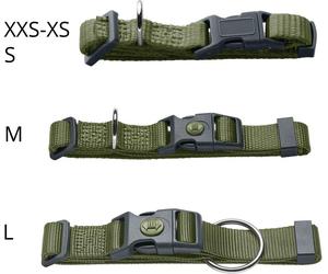 Hunter PROMO FINE SERIE !!! Collare per Cani London VB Verde 24-36/S